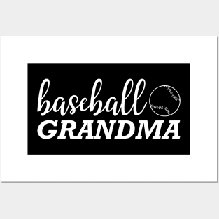 Baseball Grandma Posters and Art